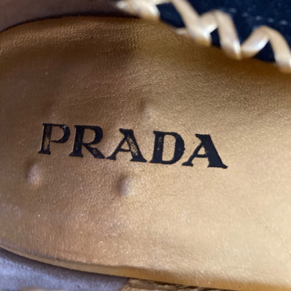 Prada Peep Toe Ballet Flats - Picture 9 of 11